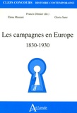 Gloria Sanz et Francis Démier - Les campagnes en Europe, 1830-1930.