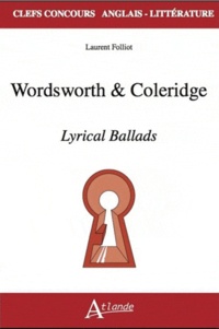 Laurent Folliot - Wordsworth & Coleridge - Lyrical Ballads.