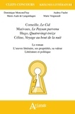 Dominique Moncond'huy et Audrey Faulot - Le roman - L'oeuvre littéraire, ses propriétés, sa valeur - Littérature et politique - Corneille, Le Cid ; Marivaux, Le Paysan parvenu ; Hugo, Quatrevingt-treize ; Céline, Voyage au bout de la nuit.