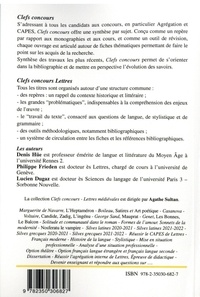 François Villon. Lais, testaments, poésies diverses  Edition 2020-2021