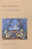Claude Romano - De la couleur - Un cours.