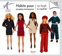 Maddy Eldé - Habits pour poupées-mannequins au tricot et crochet - 24 modèles.