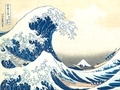 Katsushika Hokusai - La vague.