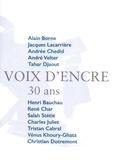 Alain Borne et Jacques Lacarrière - Voix d'encre - 30 ans.