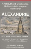 Francine Girond Ferry - Alexandrie - Petit guide touristique littéraire.