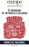 Pierre Furlan - Europe N° 931-932, Novembre : Ecrivains de Nouvelle-Zélande ; François Augiéras.