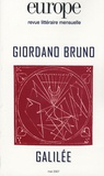Luca Salza et Italo Calvino - Europe N° 937 : Giordano Bruno, Galilée.