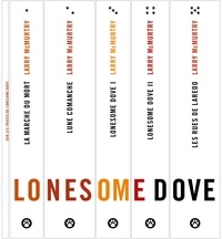 Lonesome Dove L'intégrale de la saga Coffret en 5 volumes. La marche du mort ; Lune Commanche ; Lonesome Dove II, Les Rues de Laredo ; Lonesome Dove, La carte à déplier + 5 cartes postales -  -  Edition collector