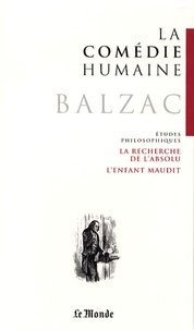 Honoré de Balzac - La Comédie humaine Tome 20 : La recherche de l'absolu ; L'enfant maudit ; Adieu ; Les Marana ; Le réquisitionnaire ; El verdugo.