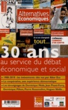 Marc Mousli - Alternatives économiques Hors-série poche N° : 30 ans au service du débat économique et social.