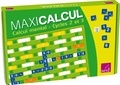  Editions SED - Maxicalcul - 1 plateau, 4 présentoirs, 90 jetons, sablier et une calculatrice.