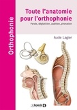 Aude Lagier - Toute l'anatomie pour l'orthophonie - Parole, déglutition, audition, phonation.