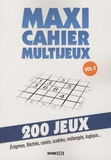  Editions ESI - Maxi cahier multijeux - Volume 2.