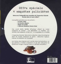 4 enquêtes policières. Coffret en 4 volumes : La perle volée ; Le doudou disparu ; Alerte aux bulles ; L'affreuse Madame Kanne Hular