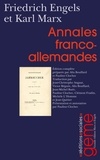 Friedrich Engels et Karl Marx - Annales franco-allemandes.