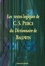 Charles S. PEIRCE - Les textes logiques de C.S. Peirce du Dictionnaire de J.M. Baldwin.