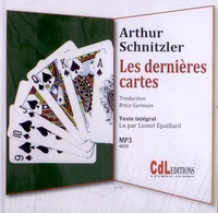 Arthur Schnitzler - Les dernières cartes. 1 CD audio MP3