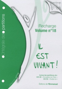  L'Emmanuel - Recharge de partitions pour classeur "L'intégrale" - Tome 18.