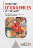 Maureen Mcmichael et John DeBiasio - Protocoles d'urgences vétérinaires - Manuel Pratique.