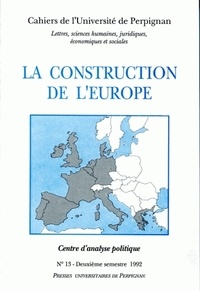 Gérard Camilleri - La construction de l'Europe.