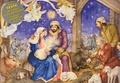 Lucia Campinoti - Calendrier de l'Avent Le petit Jésus est né.