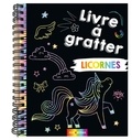 Jennifer Wilderich-Lang - Mon livre à gratter licornes - Avec un crayon en bois.