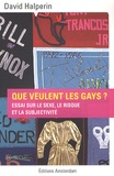 David Halperin - Que veulent les gays ? - Essai sur le sexe, le risque et la subjectivité.