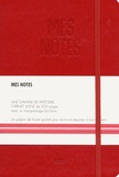  Nemesis - Notes cuir garance - Mes notes - Une gamme de papeterie - Carnet ligné de 200 pages avec un marque-page bicolore - Un papier de haute qualité pour écrire et dessiner à tout moment.