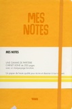  Nemesis - Notes cuir citron - Mes notes - Une gamme de papeterie - Carnet ligné de 200 pages avec un marque-page bicolore - Un papier de haute qualité pour écrire et dessiner à tout moment.