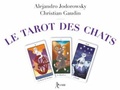 Alexandro Jodorowsky et Christian Gaudin - Coffret Le tarot des chats - Contient : 1 livret de 56 pages, 1 jeu de 22 cartes.