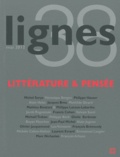 Michel Surya - Lignes N° 38, Mai 2012 : Littérature et pensée.