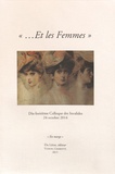 Michel Pierssens - "Et les femmes" - Dix-huitième colloque des Invalides, 24 octobre 2014.