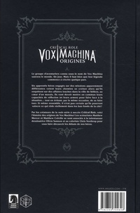 Critical Role Vox Machina Origines Tome 1