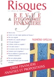 Jean-Hervé Lorenzi - Risques N° 73-74, Juin 2008 : Crise financière : analyses et propositions.