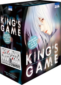 Nobuaki Kanazawa et Hitori Renda - King's Game Intégrale saison 1 : Coffret en 5 volumes.