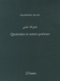 Khalillullah Khalili - Quatrains et autres poèmes. 1 CD audio