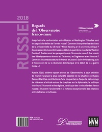 Russie 2018. Regards de l'Observatoire franco-russe