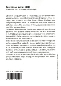 Tout savoir sur les Ecos. Procédures, Trucs et astuces, Méthodologie