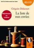 Grégoire Delacourt - La liste de mes envies. 1 CD audio MP3