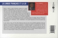 La langue française et la loi