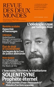 Thierry Moulonguet - Revue des deux Mondes Septembre 2022 : Soljenitsyne - Prophète éternel.