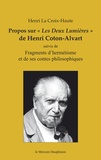 Henri La Croix-Haute - .