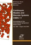 Dominique Jeulin et Samuel Forest - Continuum Models and Discrete Systems CMDS 11.