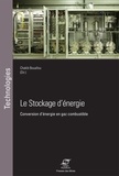 Chakib Bouallou - Le stockage d'énergie - Conversion d'énergie en gaz combustible.