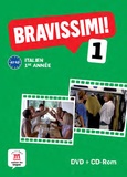 Michel Morel - Italien 1re année Bravissimi ! 1 A1-A2. 1 Cédérom + 1 DVD