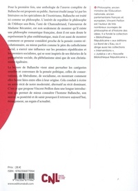 Anthologie de Pierre-Simon Ballanche, Philosophe romantique