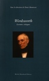 Denis Bonnecase - Wordsworth - Lectures critiques.