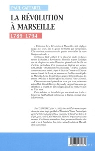 La Révolution à Marseille (1789-1794)
