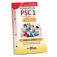 Fiches de mise à jour du Guide du formateur PSC1 selon les recommandations de décembre 2023