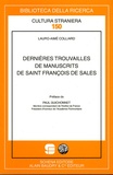 Lauro-Aimé Colliard - Dernières trouvailles de manuscrits de saint François de Sales.